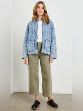 Rails Denim Jacket in Light Blue